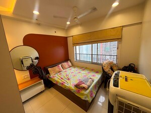 Bedroom in 2 BHK Apartment at Godrej 24, Hinjewadi – for Rent