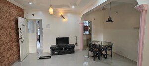 Living Room in 2 BHK Apartment at Bhoomi Allium, Pimple Saudagar – for Rent
