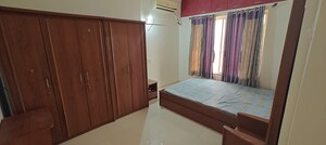 Bedroom in 2 BHK Apartment at Bhoomi Allium, Pimple Saudagar – for Rent