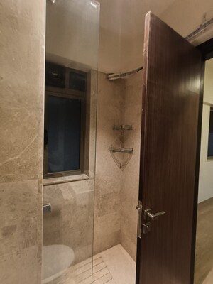 Bathroom in 2 BHK Apartment at Sheth Auris Serenity Tower 3, Malad West – for Rent