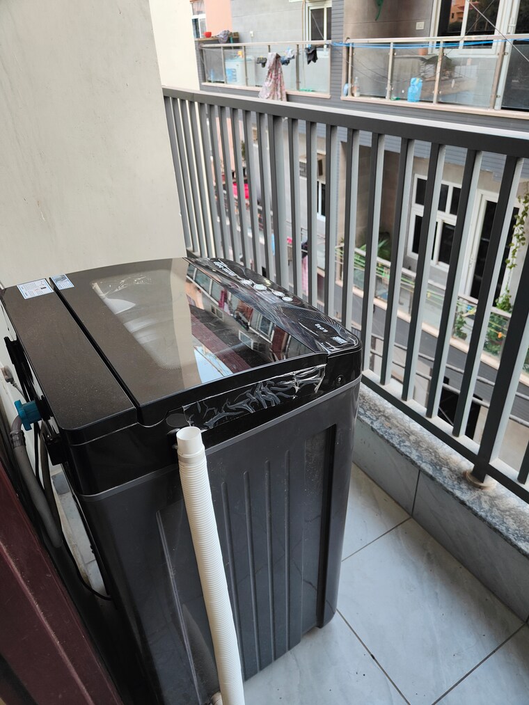 Balcony, ansal-plaza 1 Bedroom 550 Sq.Ft. Builder Floor In Sector 1 Vaishali Ghaziabad 10563880
