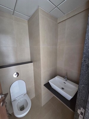 Bathroom in Studio Apartment at Vilas Javdekar Indilife, Wakad – for Rent