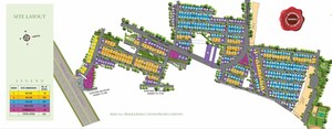 Master Plan in 4 BHK Independent House at Sri Aditya Palm County, Hoskote – for Sale