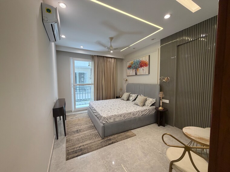 Master Bedroom, anant-raj-ashok-estate 3 Bedroom 1750 Sq.Ft. Builder Floor In Sector 63a Gurgaon 10563920