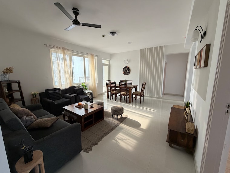 Living Room, ss-the-coralwood 3 Bedroom 1750 Sq.Ft. Apartment In Sector 84 Gurgaon 10563949