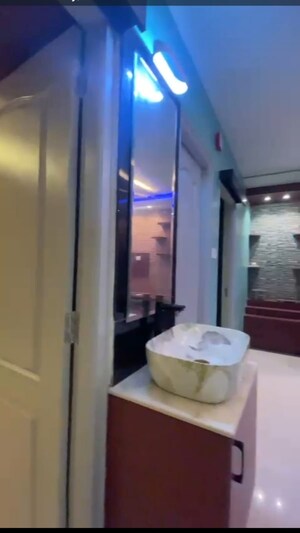 Bathroom in 3 BHK Apartment at My Home Sayuk, Tellapur – for Rent