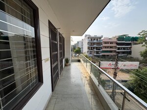 Balcony in 3 BHK Builder Floor at Sushant Lok Iii – for Rent