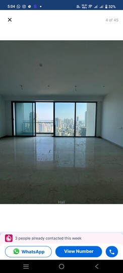 6 BHK + Servant Room,Study Room,Extra Room,Basement,Store Room Apartment For Rent in Hiranandani Meadows