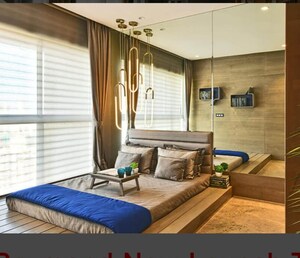 Living Room in 2 BHK Apartment at Raymond The Address By GS, Sion – for Sale