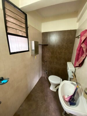 Bathroom in 2 BHK Apartment at Wadgaon Sheri – for Rent
