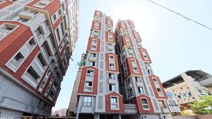 3 BHK Apartment – Exterior View View at Gandhinagar Mahudi Main Road - for Sale