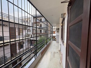 Balcony in 3 BHK Builder Floor at Sushant Lok Iii – for Rent