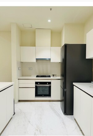 Kitchen in 2 BHK Apartment at Bhartiya Leela Residences, Thanisandra Main Road – for Sale