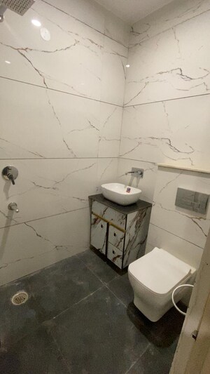 Bathroom in 3 BHK Apartment at Orbit Signature Walk, Vip Road – for Rent