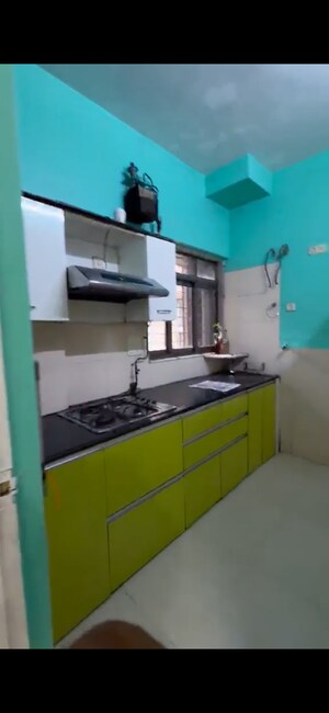 Kitchen in 2 BHK Apartment at HDIL Premier Residences, Lbs Marg – for Rent