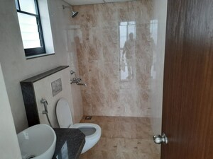 Bathroom in 1 BHK Apartment at Duville Riverdale Heights, Kharadi – for Rent