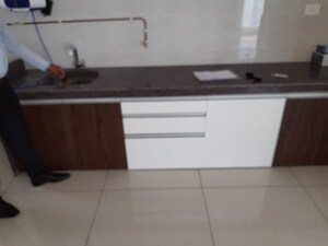 Kitchen in 1 BHK Apartment at Duville Riverdale Heights, Kharadi – for Rent