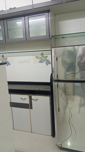 Kitchen in 1 BHK Apartment at Raheja Township, Malad East – for Rent