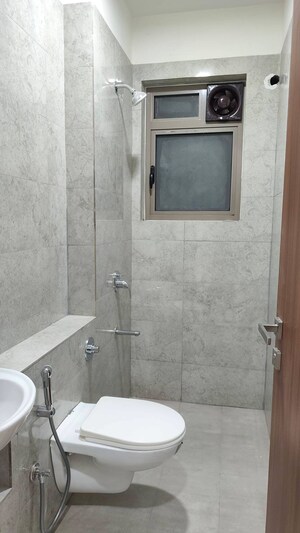 Bathroom in 2 BHK Apartment at Sheth Auris Bliss, Malad West – for Rent