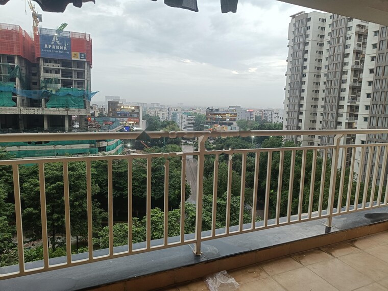 Balcony, aparna-sarovar 3 Bedroom 2250 Sq.Ft. Apartment In Nallagandla Hyderabad 10593524