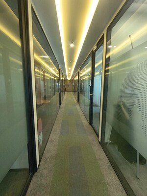 Building Lobby in  Office Space at Wadhwa The Capital, Bandra East – for Rent