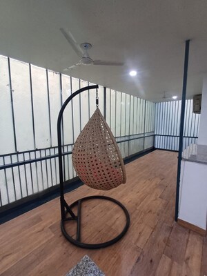 Staircase in 5 BHK Villa at Samiah Media Village, Phi Iv Greater Noida – for Rent