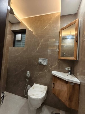 Bathroom in 1 BHK Apartment at Saket – for Rent