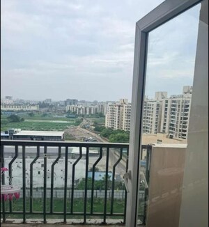 Balcony in 3 BHK Apartment at Skyline Park, Vip Road – for Rent