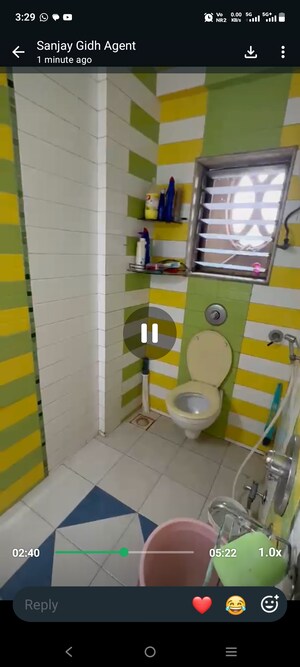 Staircase in 3.5 BHK Apartment at Indraprastha CHS Kalyan, Kalyan West – for Sale