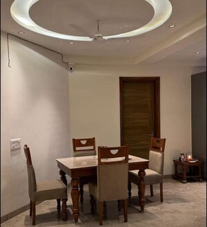 Dining Room in 3 BHK Apartment at Malwa Escon Primera, International Airport Road – for Rent