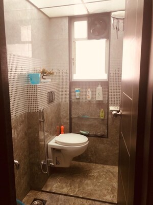 Bathroom in 3 BHK Apartment at Rahul Park - D1 D2 D3 Building, Warje – for Rent
