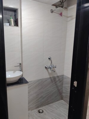 Bathroom in 1 BHK Apartment at Vasant Parijat CHS, Vasant Vihar – for Rent