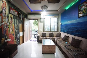Living Room in 4 BHK Independent House at Vatva – for Sale