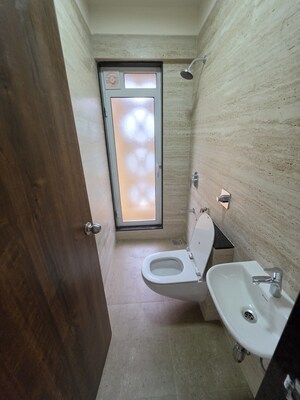 Bathroom in 1 BHK Apartment at Janki Heritage, Chembur – for Rent