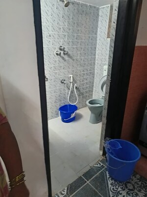 Bathroom in 3 BHK Apartment at Saligao – for Rent