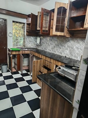 Kitchen in 3 BHK Apartment at Saligao – for Rent