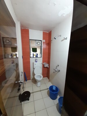 Bathroom in 1 BHK Apartment at Naadbramha Society, Warje – for Rent