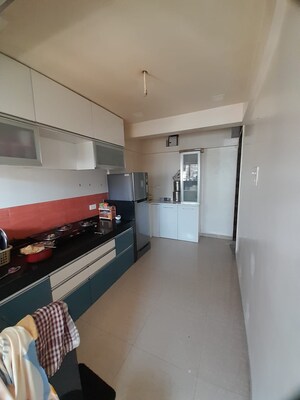 Kitchen in 1 BHK Apartment at Naadbramha Society, Warje – for Rent