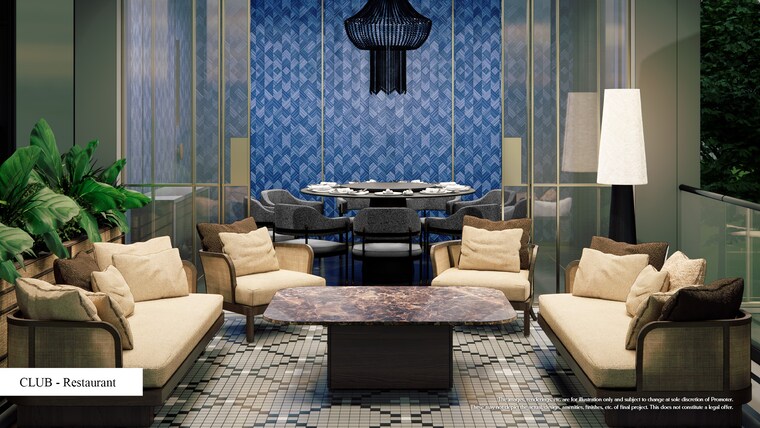 Living Room, ireo-the-corridors 2.5 Bedroom 1594 Sq.Ft. Apartment In Sector 67a Gurgaon 10605972