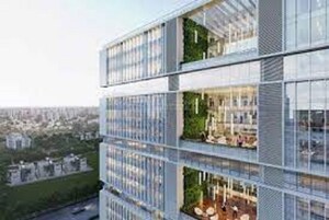  Office Space – Exterior View View at Navratna Corporate Park, Ashok Vatika - for Rent