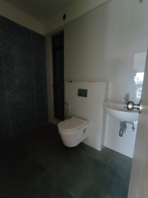 Bathroom in 3 BHK Apartment at Raj Infinia, Malad West – for Rent