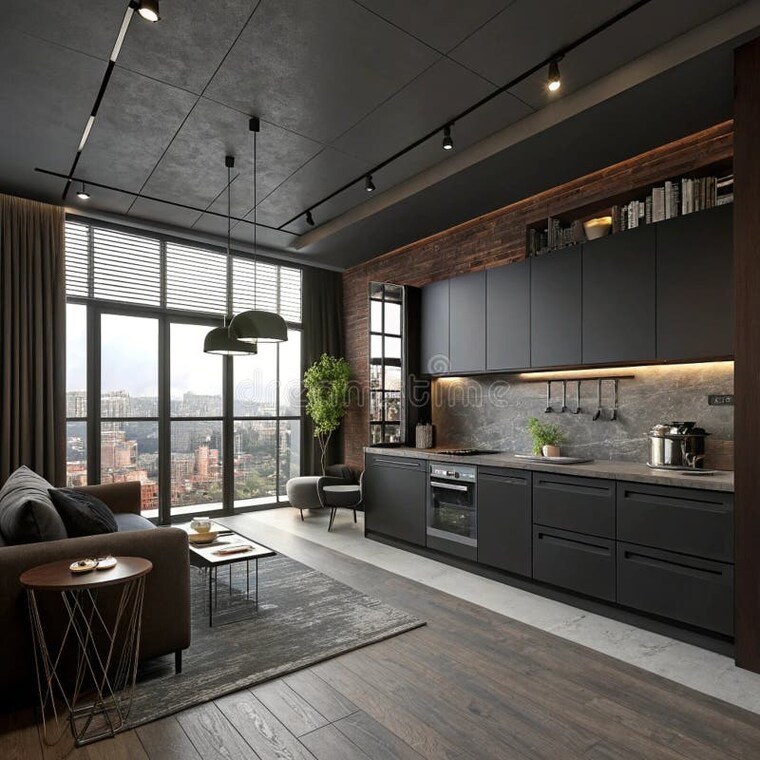 Kitchen, gaur-city-2-14th-avenue 3 Bedroom 1300 Sq.Ft. Apartment In Sector 16c Greater Noida Greater Noida 10606162