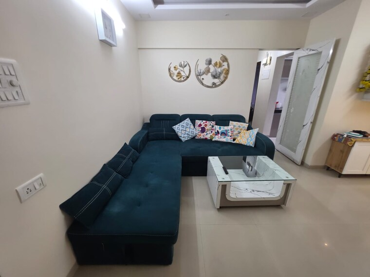 Living Room, rdc-woods-teakwoods 2 Bedroom 950 Sq.Ft. Apartment In Ghodbunder Road Thane 10606171