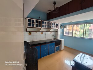 Kitchen in 3 BHK Apartment at Udyan Darshan, Prabhadevi – for Rent