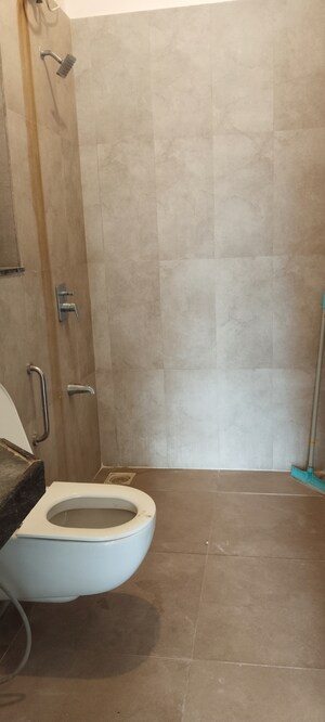 Bathroom in 2 BHK Apartment at Runwal Greens, Mulund West – for Rent