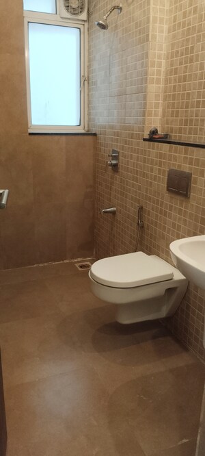 Bathroom in 2 BHK Apartment at Runwal Greens, Mulund West – for Rent