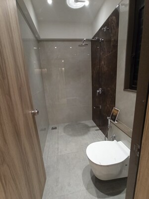 Bathroom in 3 BHK Apartment at Beharay Rathi Hillview Residency, Kothrud – for Rent