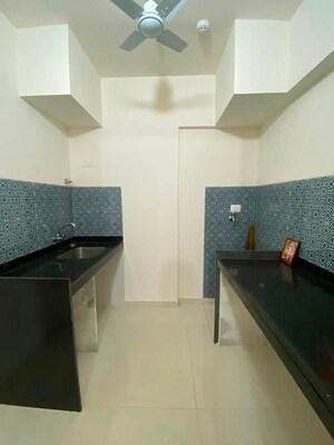 Kitchen in 2 BHK Apartment at Lodha Crown Kolshet, Kolshet Road – for Rent