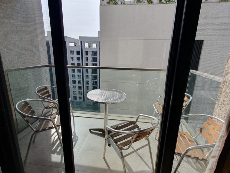 Balcony, lunkad-sky-vie 3.5 Bedroom 1550 Sq.Ft. Apartment In Viman Nagar Pune 10606220