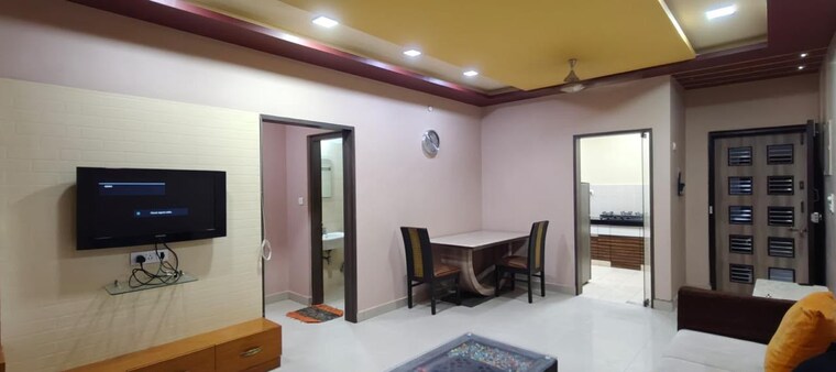 Living Room, godrej-garden-city 2 Bedroom 1260 Sq.Ft. Apartment In Jagatpur Ahmedabad 10606229